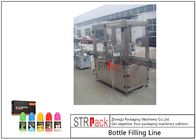 het Flessenvullen van 10ml-100ml de e-Vloeibare het Afdekken Machine en Lijn van de Etiketteringsverpakking met Zuigerpomp